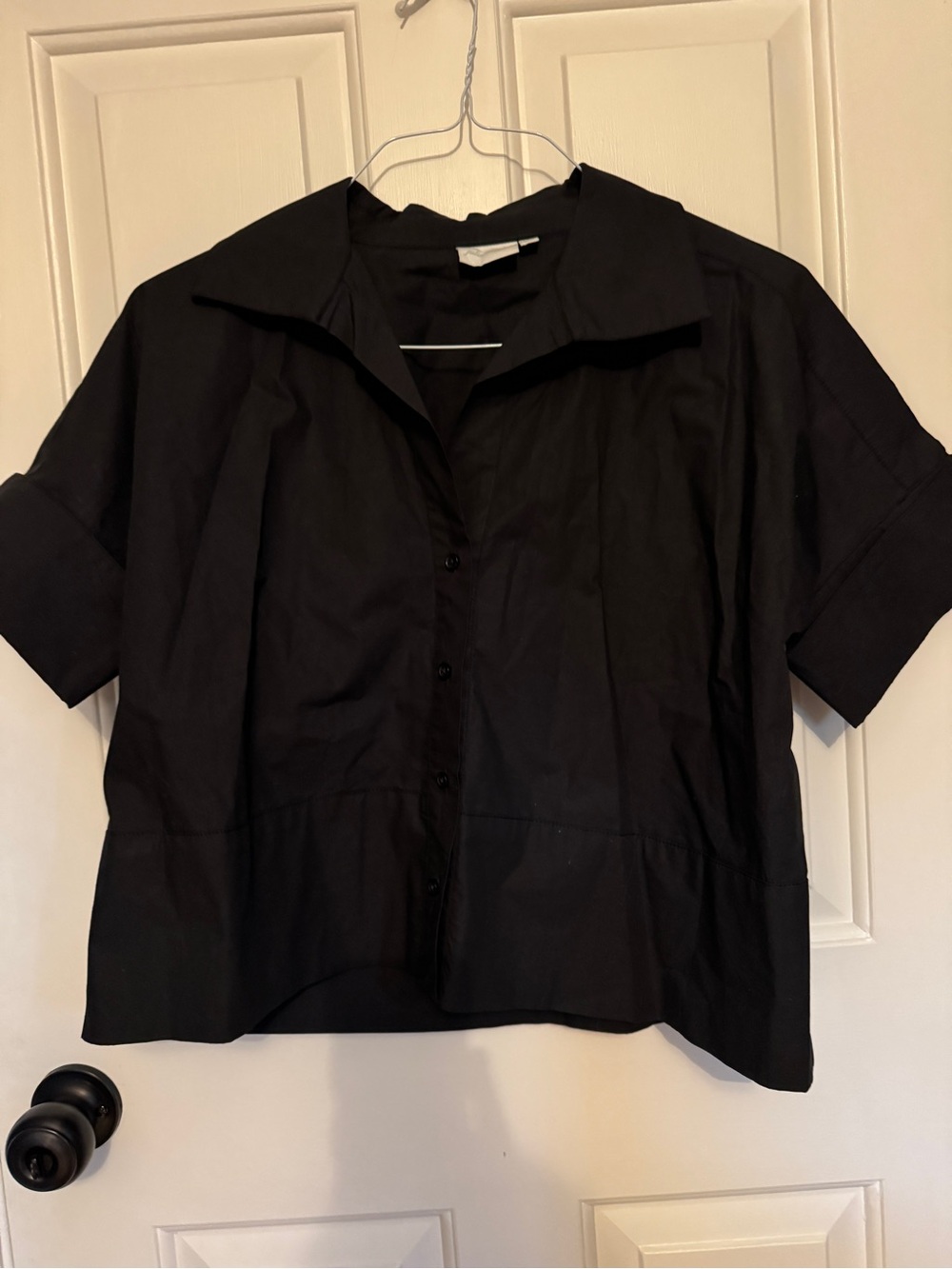 Julia Amory black Antibes shirt size S